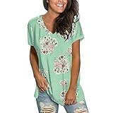 wyzesi T-Shirts de Yoga et Pilates Femme Chemise Manche