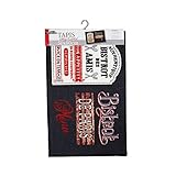 TAPIS DECO RECTANGLE 50 x 80 CM IMPRIME BISTROT DES