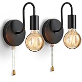 Lightess Applique Murale Interieur 2 Pack Luminaire