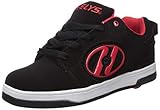 Heelys Homme Voyager Chaussure de Tennis, Noir/Rouge,