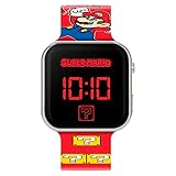Mario GSM4107 Montre à Quartz numérique avec Bracelet