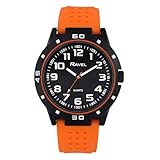 Ravel - Montre de Sport pour Homme avec Boîtier Noir