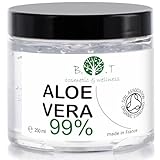 Gel Aloe Vera Bio, 100% Naturel, Hydratant Visage et