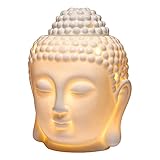 Jovivi Bougeoir Zen Boudhha à Bougie Brûleur d’Huile