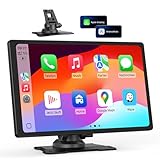 CarPlay Voiture 9": Écran IPS HD Lumineux,Visibilité