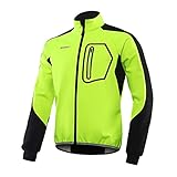 BERGRISAR Veste de Cyclisme Homme Hiver Coupe-vent