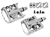 Shimano Pédales pour VTT EPDM324, Mixte Adulte, Gris,