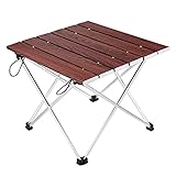 Ledeak Table de Camping Portative, Pliante Petite Léger