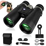 Carastek 12X42 Puissantes Jumelles Compactes pour Adultes