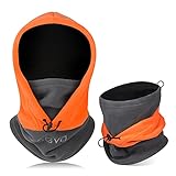TAGVO Cagoule Coupe-Vent Masque De Ski Cagoule Polaire