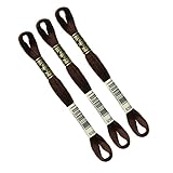 DMC - Lot De 3 échevettes DMC, Fil à broder Mouliné