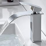 kisimixer Moderne Robinet Salle de Bain Cascade, Design