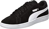 PUMA Smash V2, Baskets Mixte, Puma Noir Puma Blanc