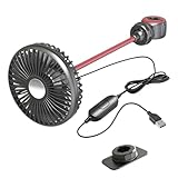 Ventilateur de Voiture 3 Vitesses Réglable - Ventilateur