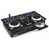 Vonyx CDJ500 - Double Lecteur CD/MP3/USB/Mixeur avec