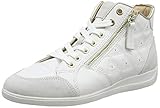 Geox D Myria B, Baskets Femme, White/Off White, 39