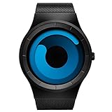 BOFUTE Hommes Imperméable À l'eau Cadran en Acier Inoxydable