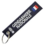 CLJ - Porte-clés - Gendarmerie Nationale - Drapeau