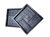 FHONYX 2 PCS Moules à béton 30x30x3cm, De Dalles De