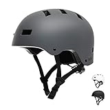 Vihir Trottinette Adulte skatehelm Skateboard Electrique