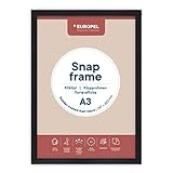 Europel Cadre Porte affiche clic-clac léger A3, finition