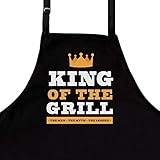 Tablier de cuisine humoristique pour homme - Taille