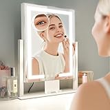 LuxeVue Miroir de Maquillage avec Lumières Lumière