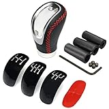 Goolsky Pommeau de Levier de Vitesse Manuel en Cuir