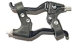 AARNAV Paire de leviers de frein noirs pour vélo, 2,2
