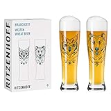 RITZENHOFF Andreas Preis, Lot de 2 verres à bière à