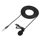 Tihebeyan 3.5mm Clip-on Cravate Micphone Ecouteurs，