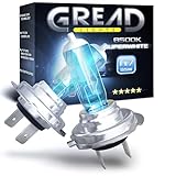 Gread - Lampe halogène H7 55W pour voitures, Apparence