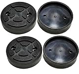 FILAVERSE - Kit de 4 Tampons/Patins en Caoutchouc pour