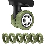 AmiCera Protection de roues de valise, Vert avocat