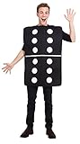 Bristol Novelty Af021 Costume de Domino, Taille Unique,