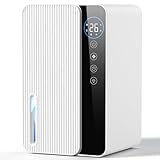 Déshumidificateur d'Air 1.8L Anti-Moisissure, Deshumidificateur