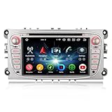 Erisin 8-cœur 4Go+64Go 7 Pouces Autoradio Bluetooth