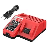 Energup Chargeur M12 & M18 pour Milwaukee Chargeur