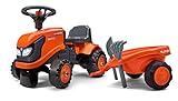 FALK - Porteur tracteur Kubota avec remorque - Dès