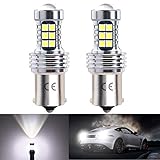 1156 P21w Ba15s 12v-24v LED Ampoule Voiture, 1200 Lumen