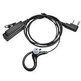 UAYESOK Oreillette Radio en Forme de G, Casque de Sécurité