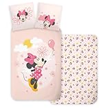 Disney Parure de lit Minnie Mouse pour enfants - Housse