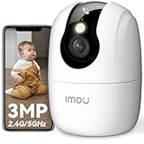 Imou 2K(3MP) Caméra Surveillance WiFi Intérieur 360°,