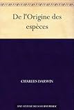 De l'Origine des espèces