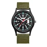OIDEA Montre Militaire Homme en Tissu: Montre Tactique