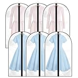 6PCS Housses de Vêtements,Housse Vetements à Suspendre