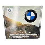 BMW 36122455269 – Lot de 4 cache-moyeux flottants compatibles