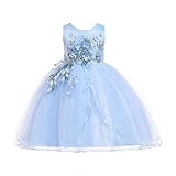 LENEFU Baby Girl Princess Bridesmaid Pageant Gown Birthday