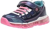 Geox J Android Girl C, Sneakers Basses Femme, Bleu