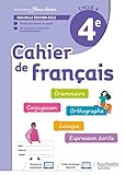 Cahier de Français cycle 4/4e - cahier d'activités